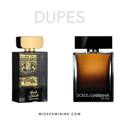 dupe dolce gabbana the one|perfumers choice smell like list.